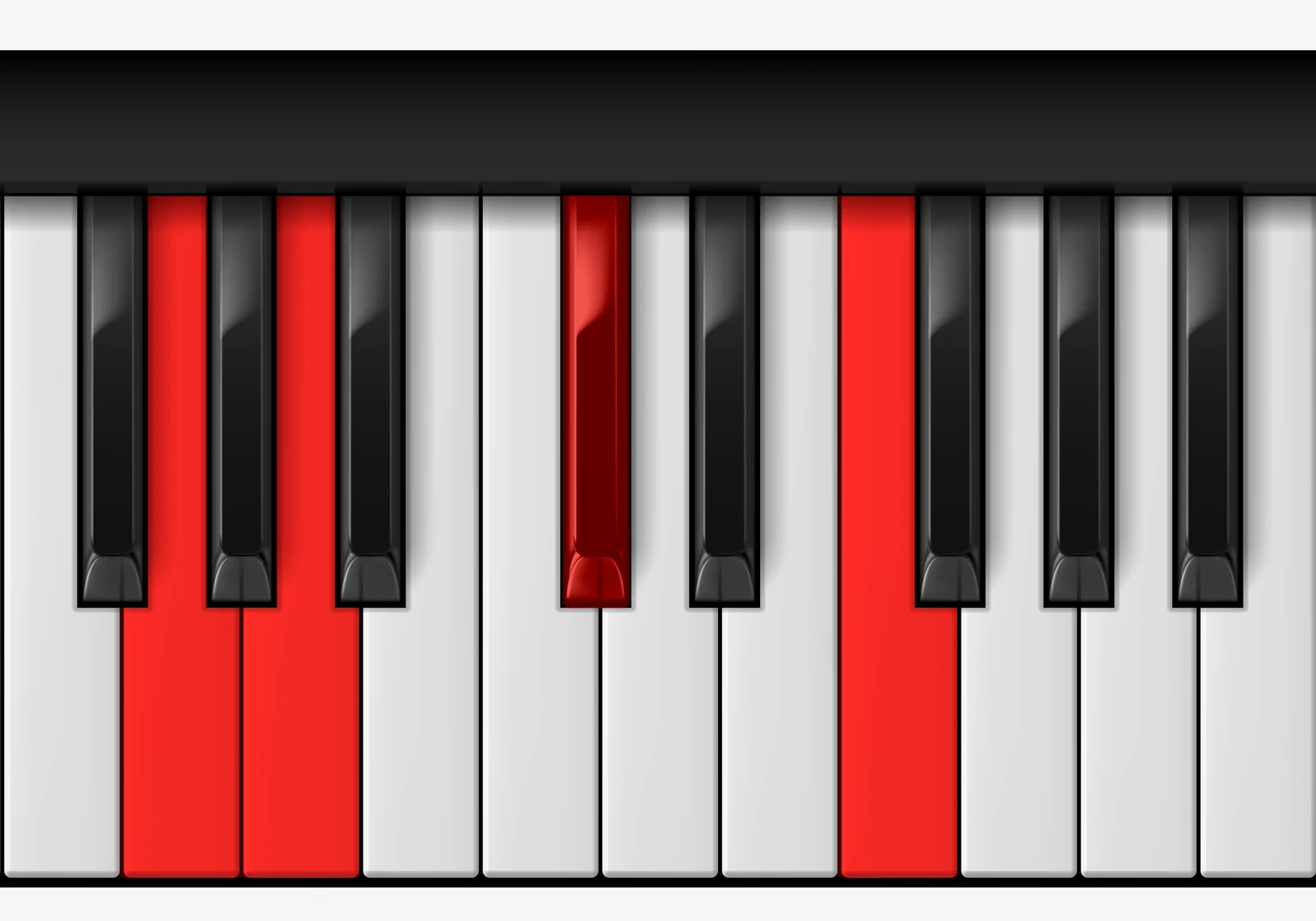 A Augmented 7th piano chord, 3rd inversion — G, A, C♯, E♯