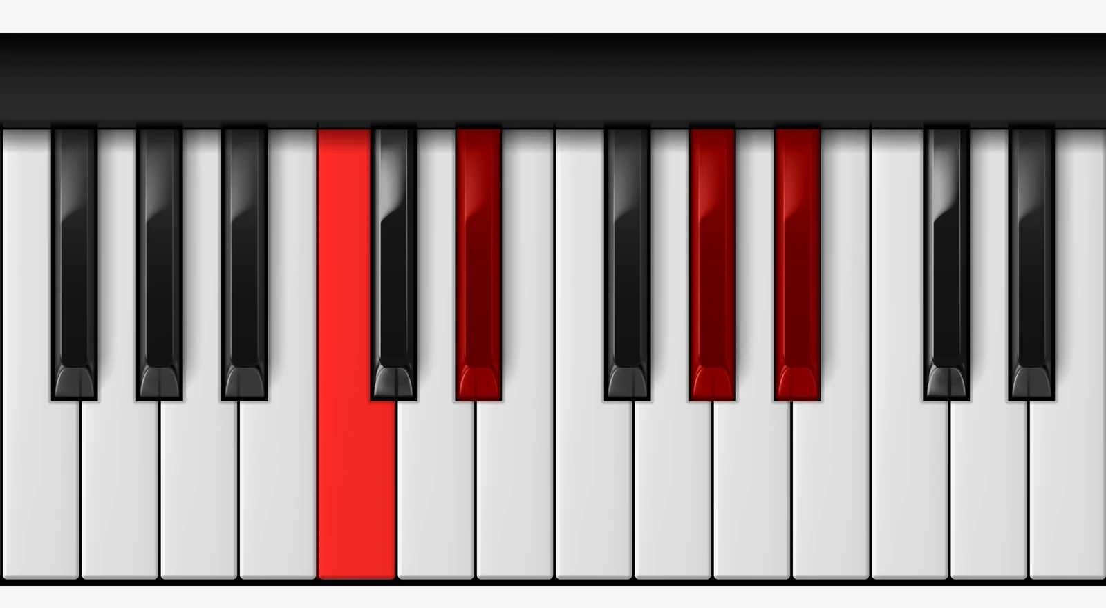 Ab Add 9 piano chord, 1st inversion — C, E♭, A♭, B♭