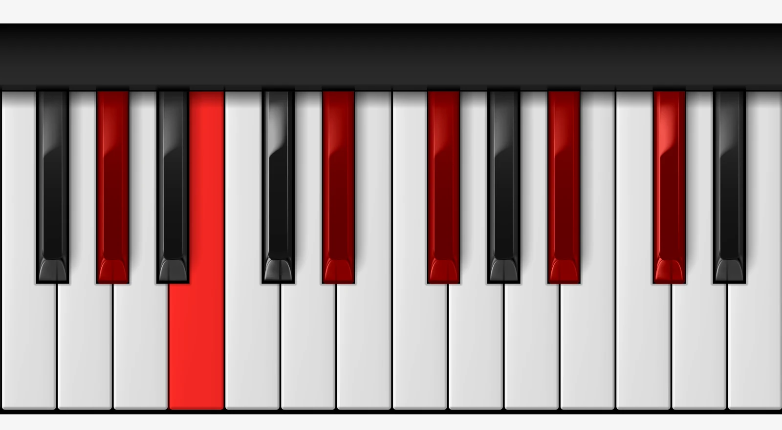 Ab Minor 11th piano chord, root position — Ab, B, Eb, Gb, Bb, Db