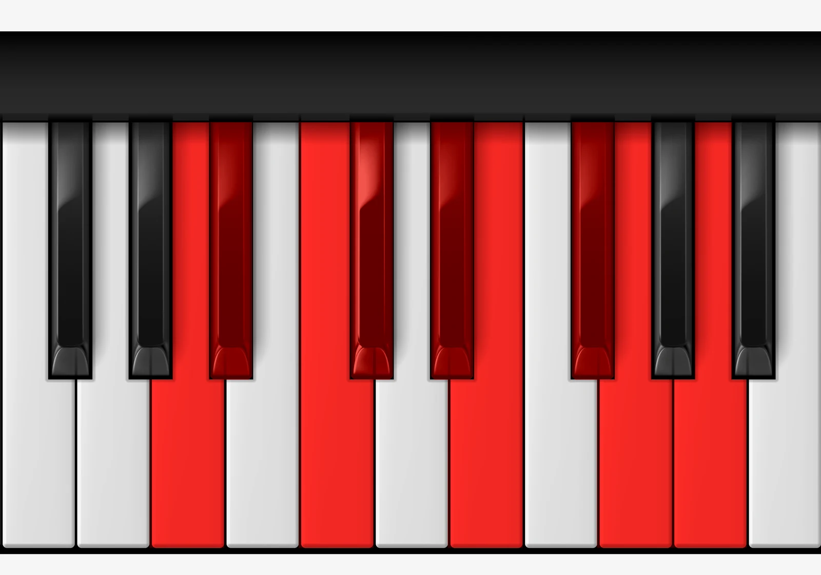 A Half-Whole Diminished Scale on piano — A, Bb, C, C#, Eb, E, F#, G, A