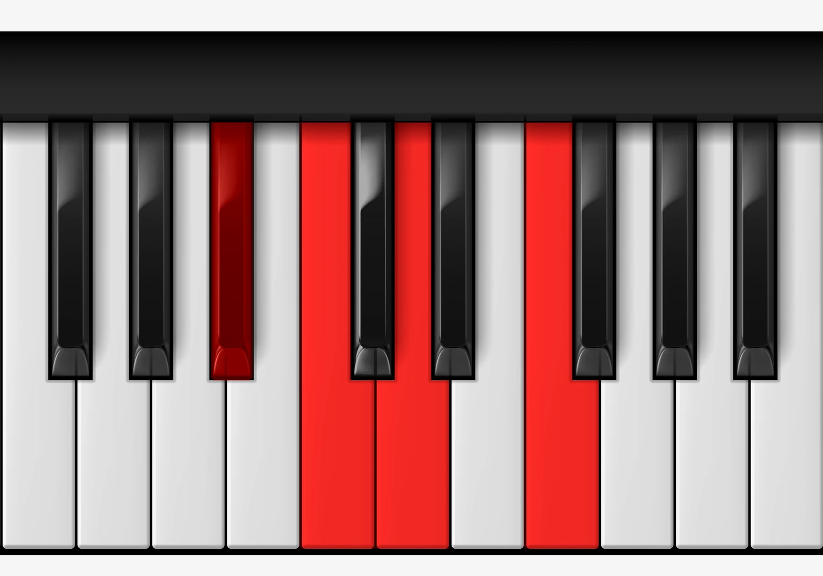 A# Add 9 piano chord, 3rd inversion — B♯, A♯, Cx, E♯