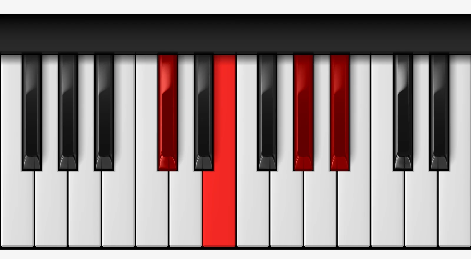 Bb Half Diminished piano chord, 1st inversion — D♭, F♭, A♭, B♭