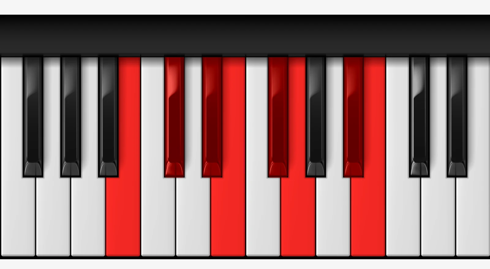 B Harmonic Major Scale on piano — B, C#, D#, E, F#, G, A#, B