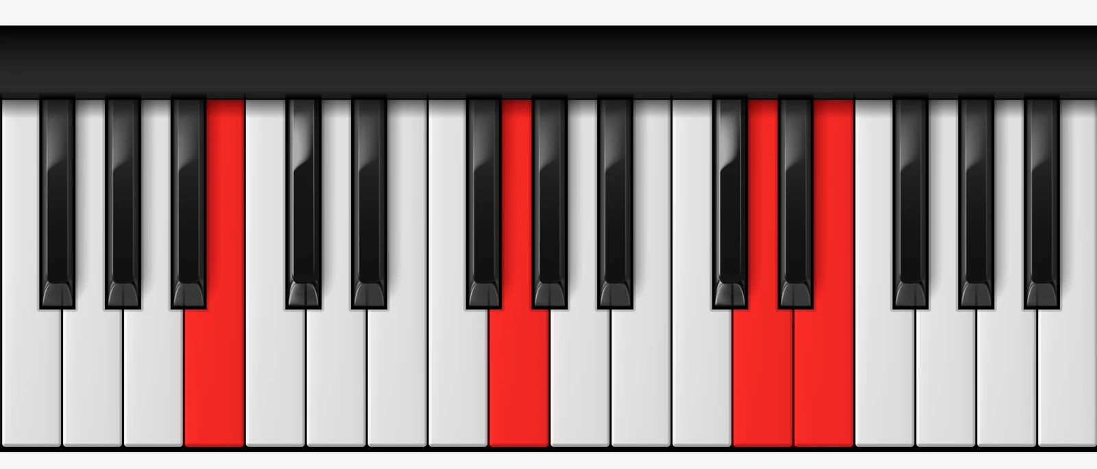 Cb Add 9 piano chord, 1st inversion — E♭, G♭, D♭, C♭
