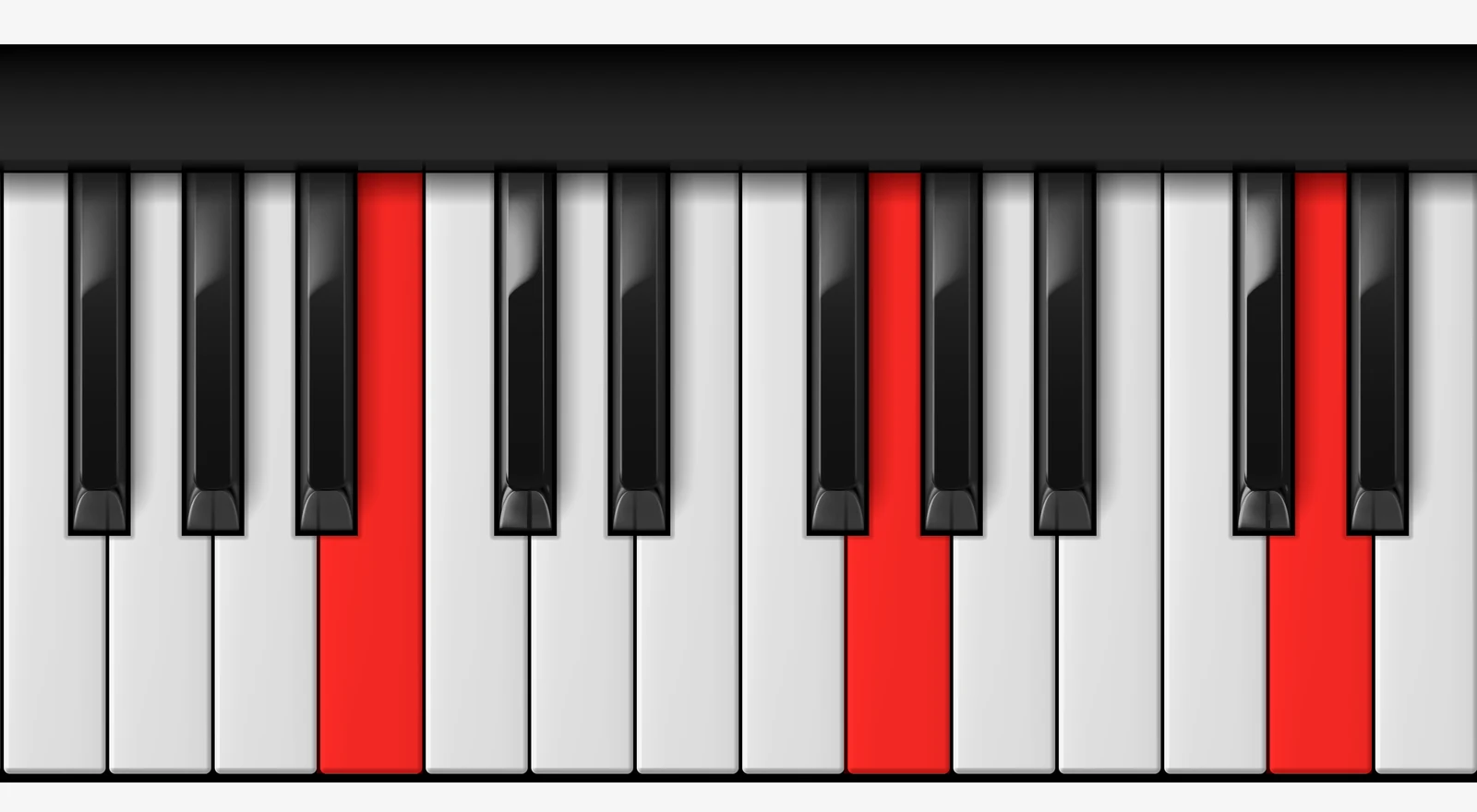 Cb Suspended 2nd piano chord, 1st inversion — D♭, G♭, C♭