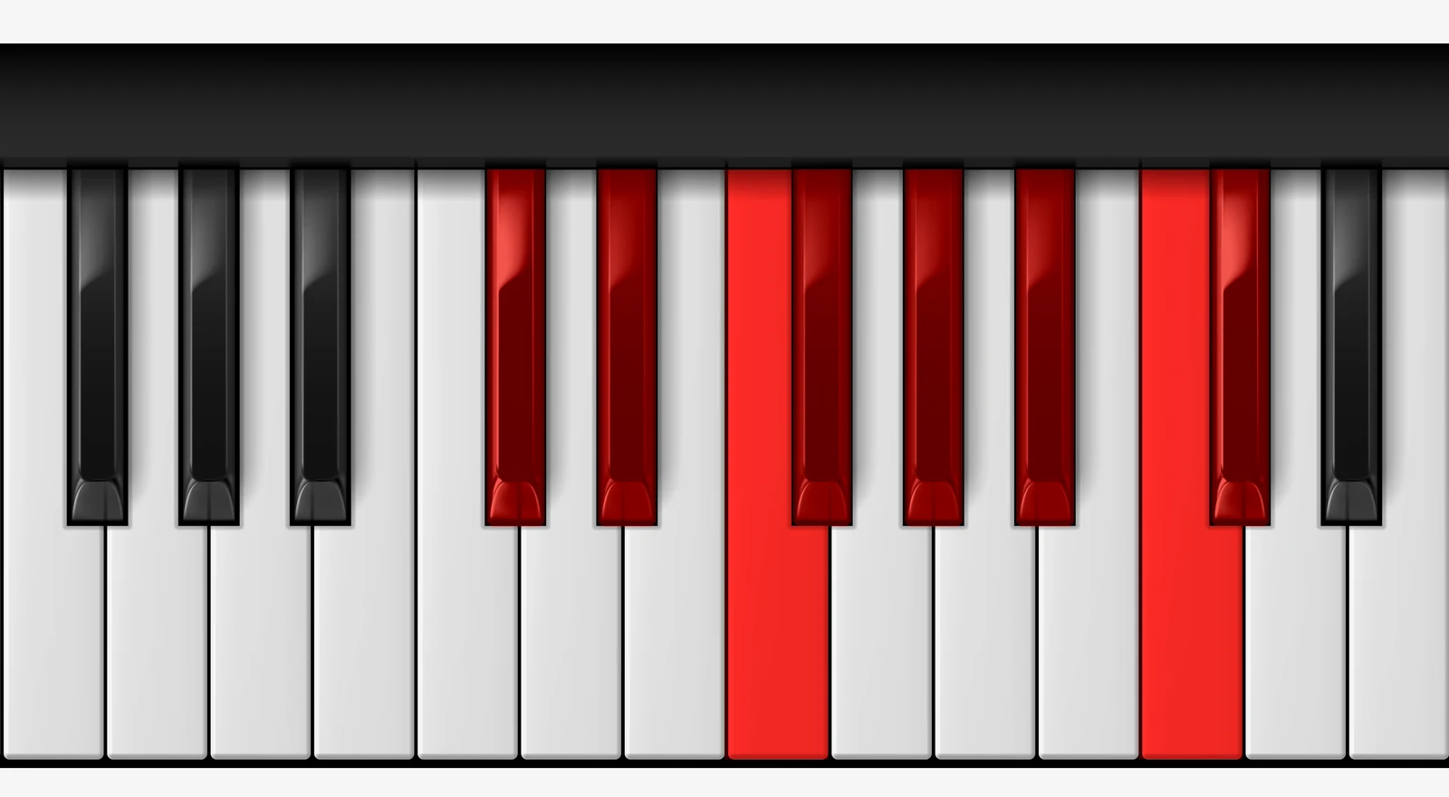 Db Major Scale on piano — Db, Eb, F, Gb, Ab, Bb, C, Db
