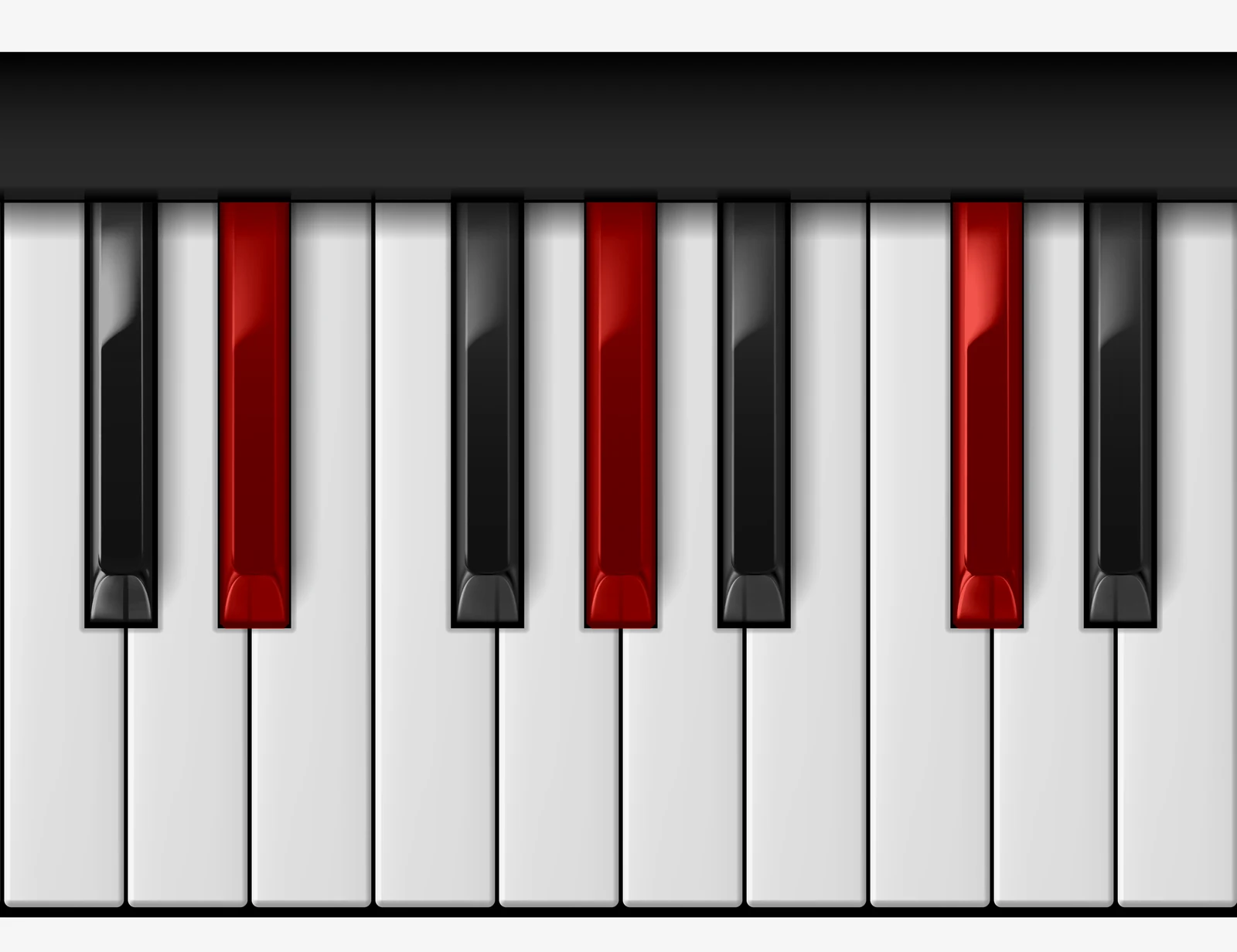 Db Suspended 2nd piano chord, 1st inversion — E♭, A♭, D♭
