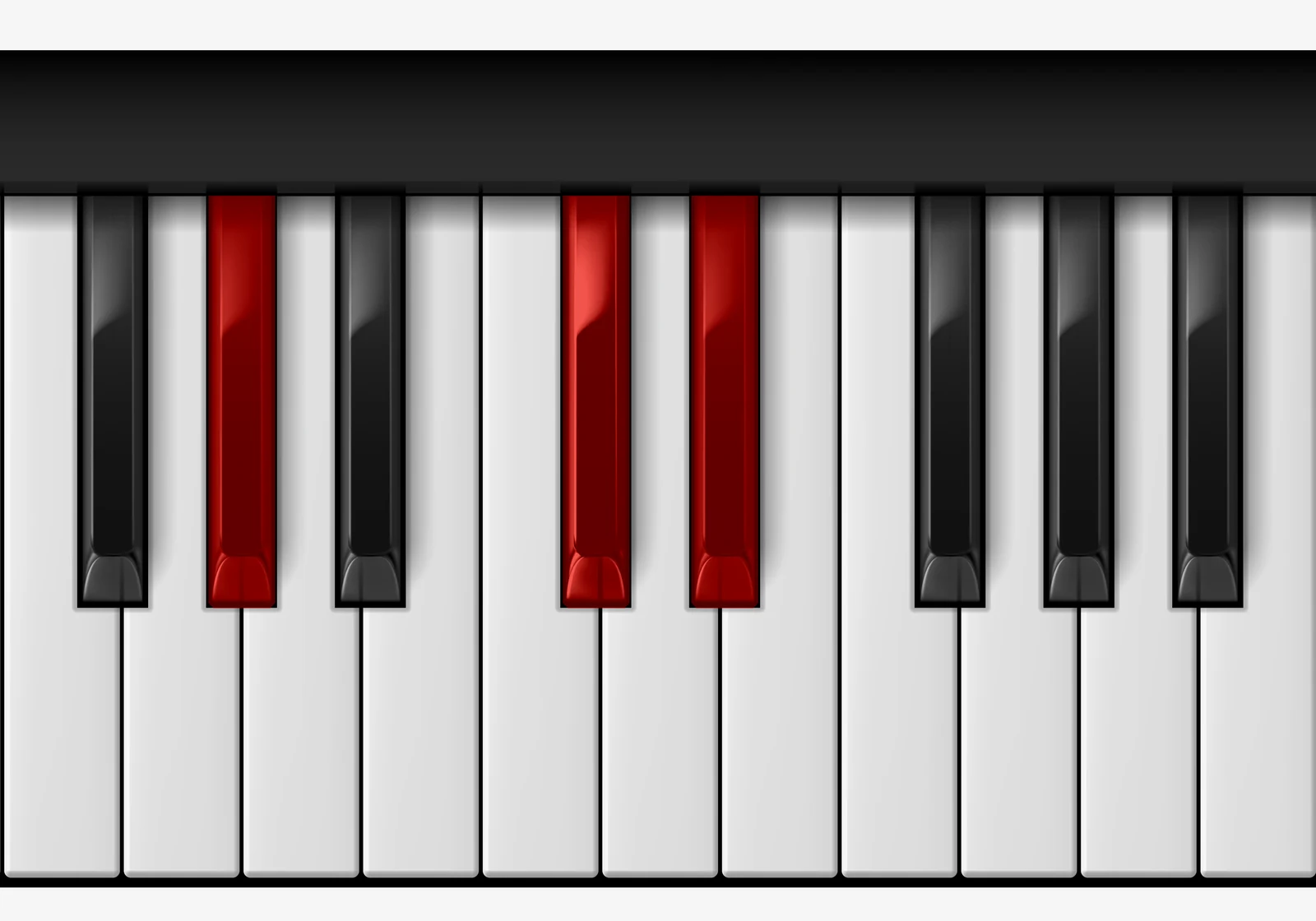 Db Suspended 2nd piano chord, 2nd inversion — A♭, D♭, E♭