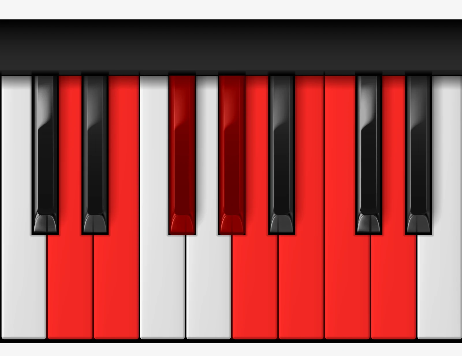 D Lydian Dominant Scale on piano — D, E, F#, G#, A, B, C, D