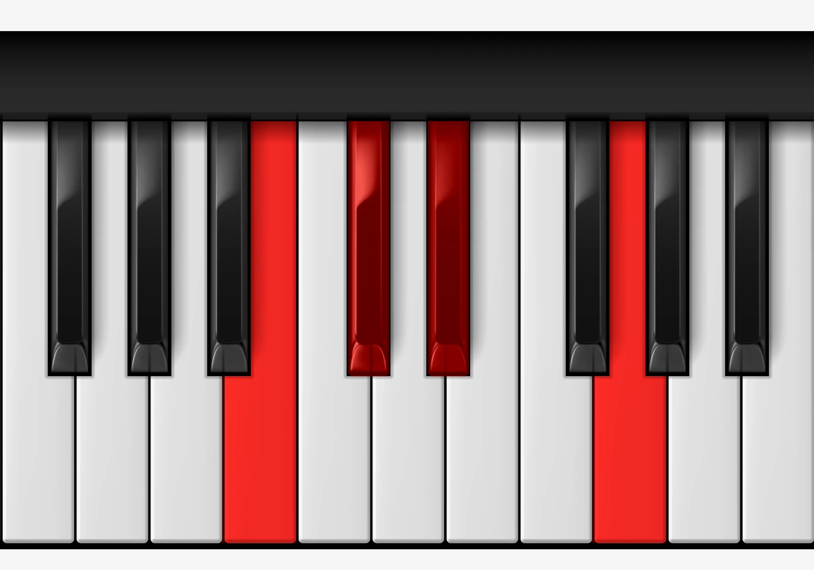 D# 7♯5 piano chord, 2nd inversion — Ax, C♯, D♯, Fx