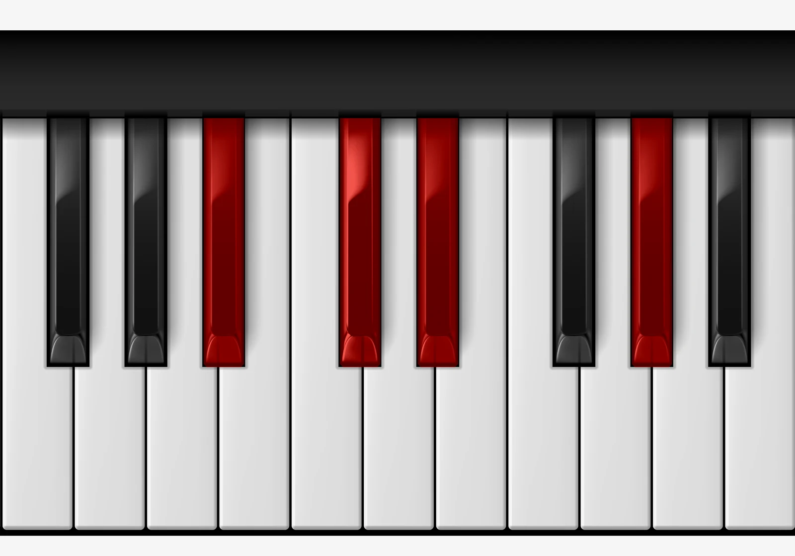 D# 7sus4 piano chord, 2nd inversion — A♯, C♯, D♯, G♯