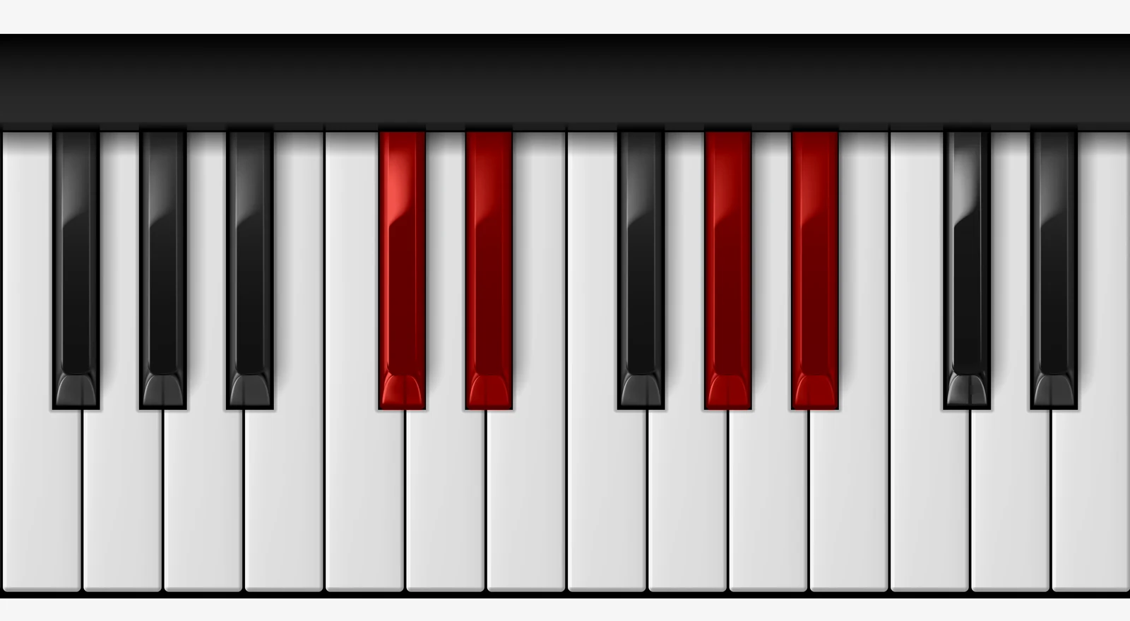 D# 7sus4 piano chord, 3rd inversion — C♯, D♯, G♯, A♯