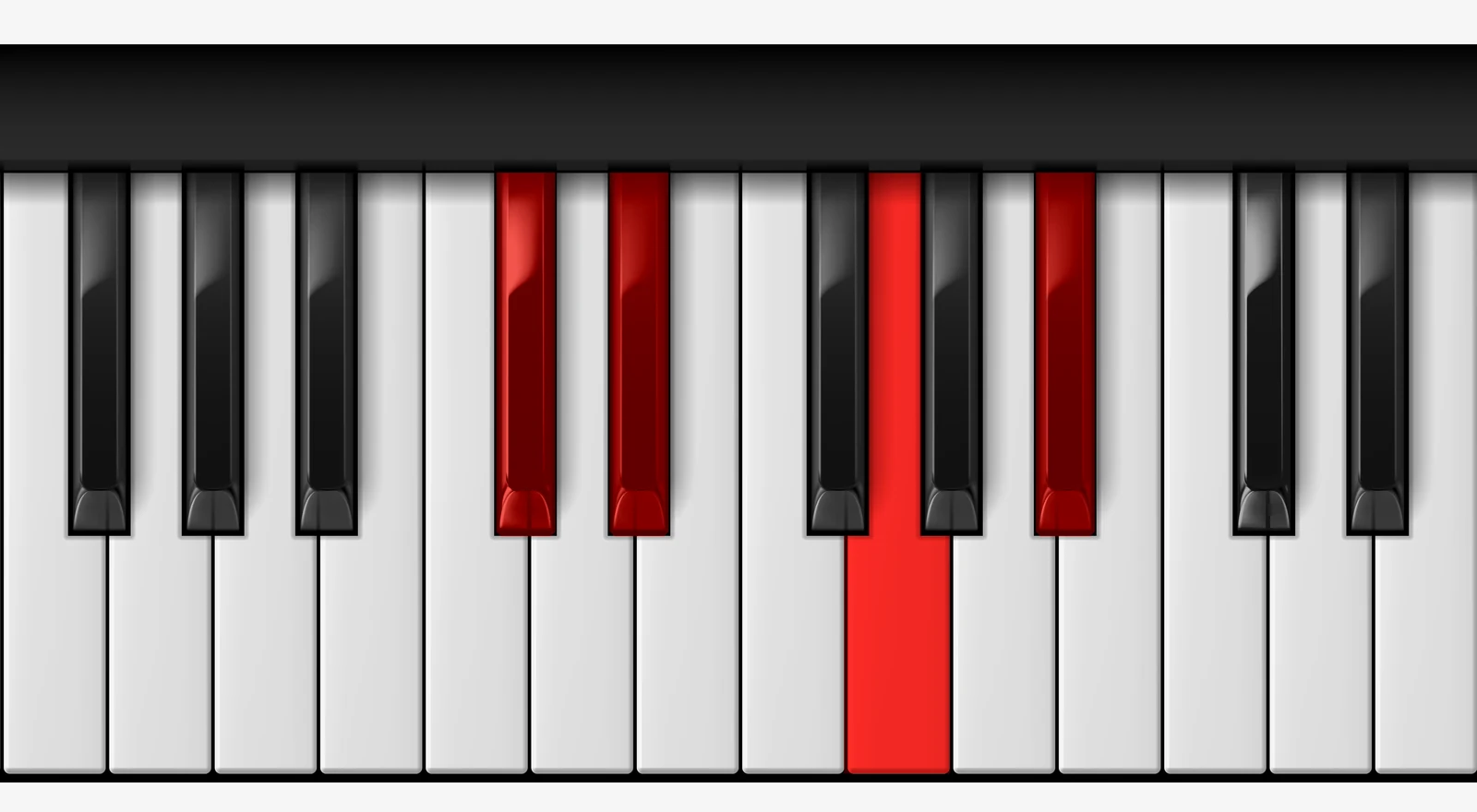 D# Dominant 7th piano chord, 3rd inversion — C♯, D♯, Fx, A♯