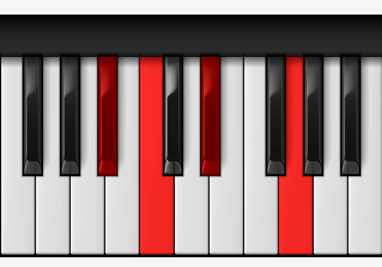 D# Major 6 piano chord, 2nd inversion — A♯, B♯, D♯, Fx