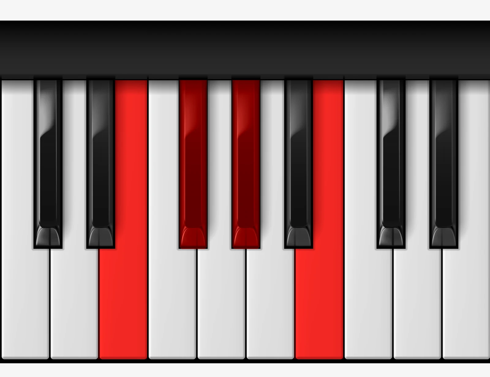 E Add 9 piano chord, 3rd inversion — E, F♯, G♯, B