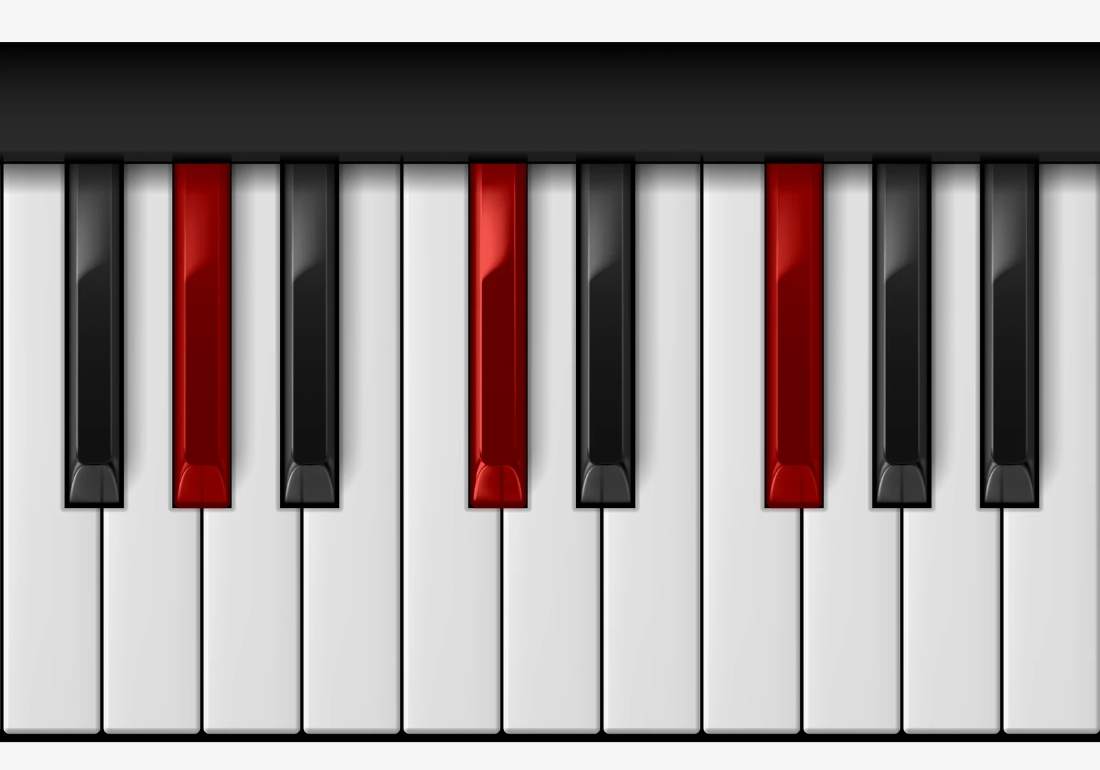 F# Suspended 2nd piano chord, 1st inversion — G♯, C♯, F♯