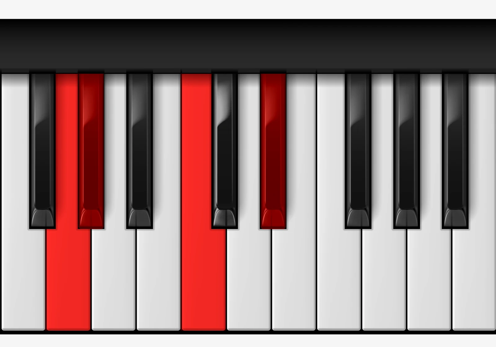 G# Major 7th piano chord, 3rd inversion — Fx, G♯, B♯, D♯