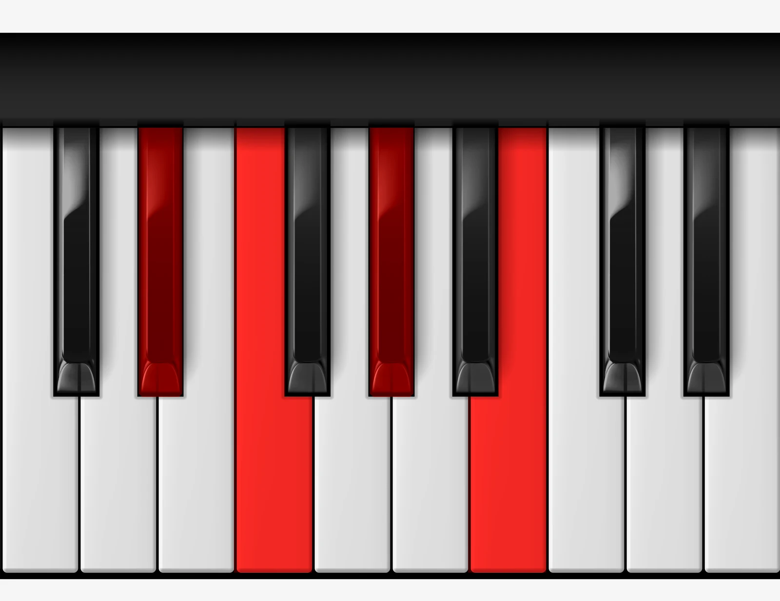 G# Minor 6th piano chord, 2nd inversion — D♯, E♯, G♯, B