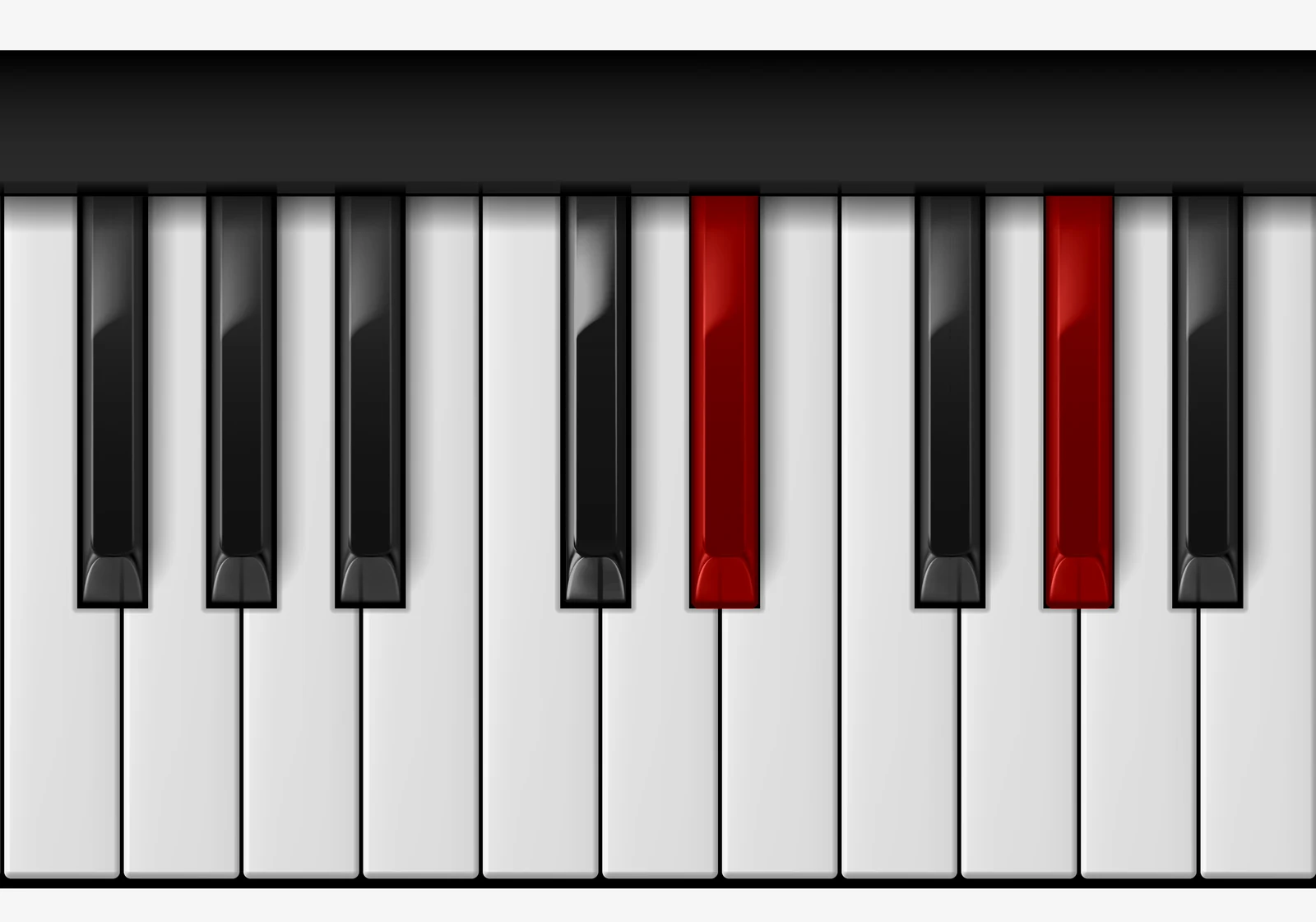 G# Power piano chord, 1st inversion — D♯, G♯