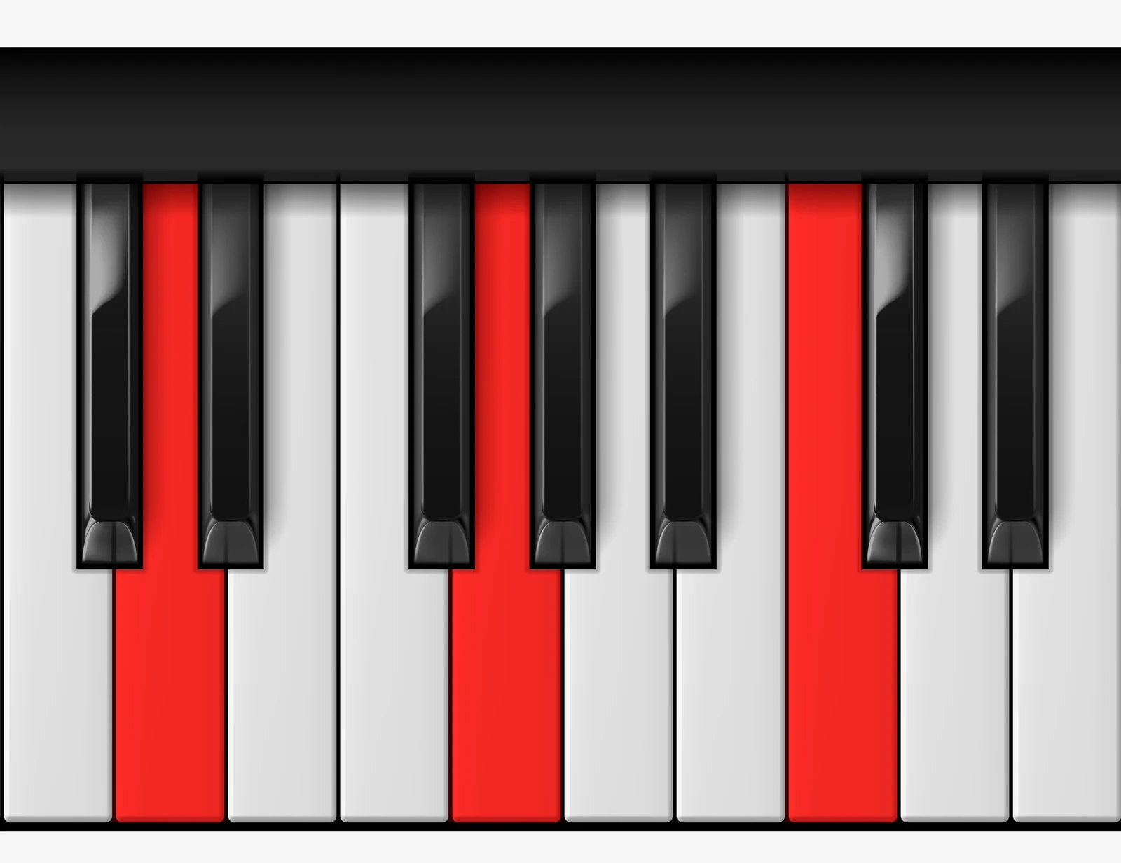 G Suspended 4th piano chord, 2nd inversion — D, G, C